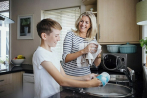 “washingdishes”